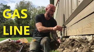 Pole Barn - Diy Natural Gas Line Install - Youtube
