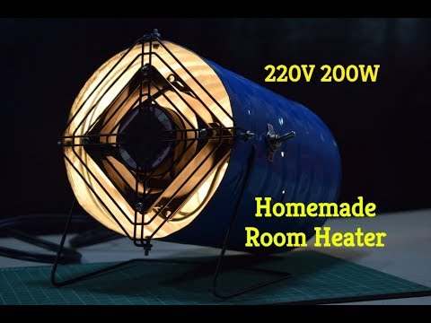 Electric Heaters - How to make an Electric Heater - Homemade Space Heater