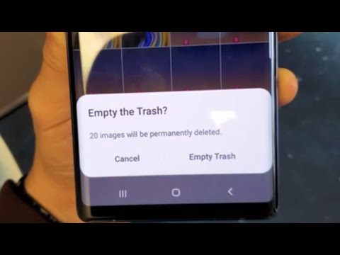 How to Empty Trash Bin on Samsung Galaxy Note 8/9/10/10+