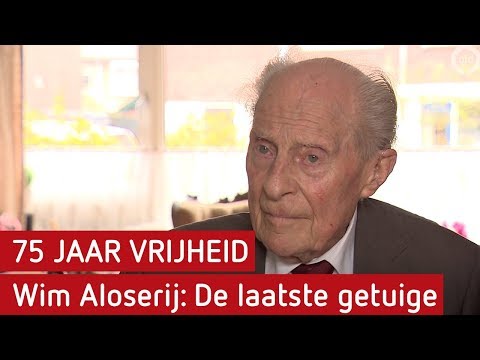 De laatste getuige Wim Aloserij | 75 jaar vrijheid