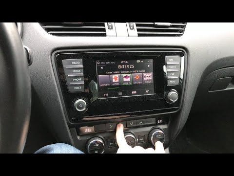 Škoda Octavia 3 - How to reset & calibrate climatronic (AC) flaps
